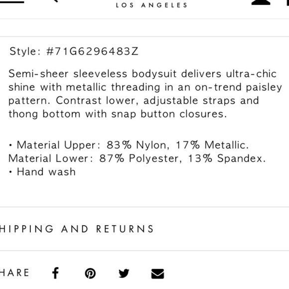 Marta Semi-Sheer Bodysuit from Marciano - Picture 5 of 12